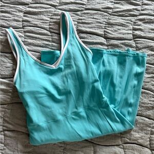 Women's Aerie Offline tennis dress in teal